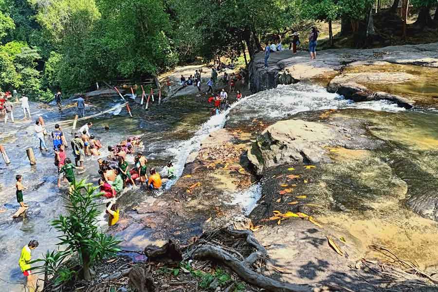 Capture the serene beauty of Phnom Kulen’s natural landscapes